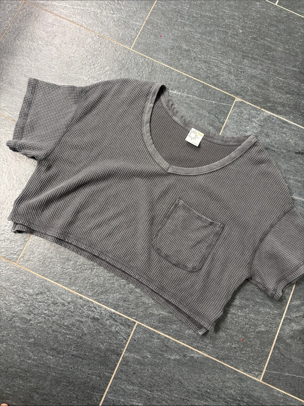 aerie waffle super crop